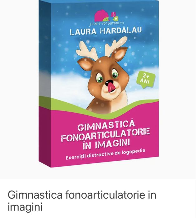 Set Cartonase jucarii vorbarete  cf imaginii