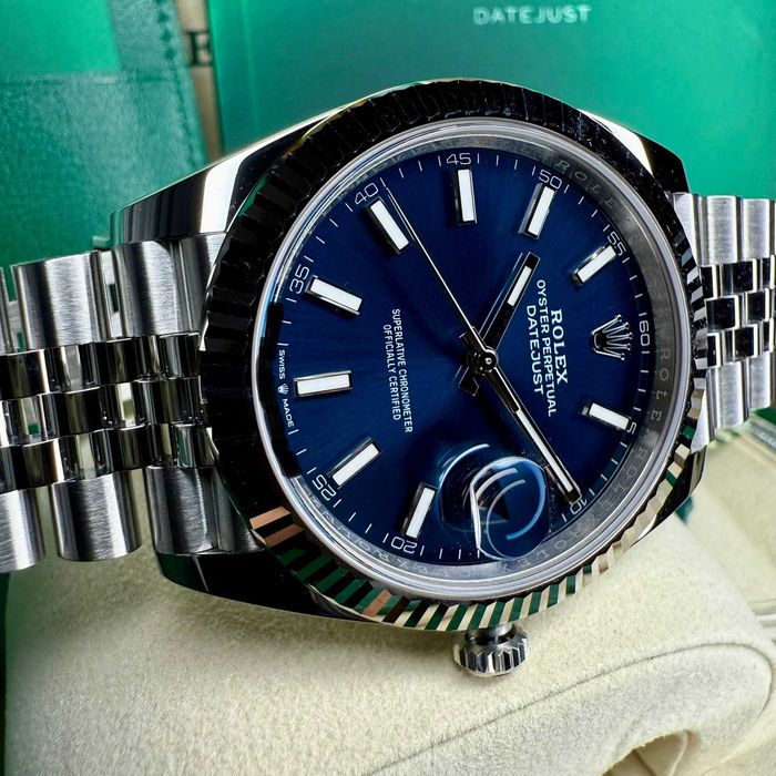 Rolex Datejust Blue Dial | PE STOC | New | 41mm | 15000 Euro | 126334 | 2026
