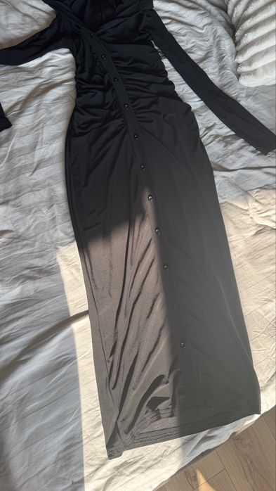 Дамски дълги черни рокли