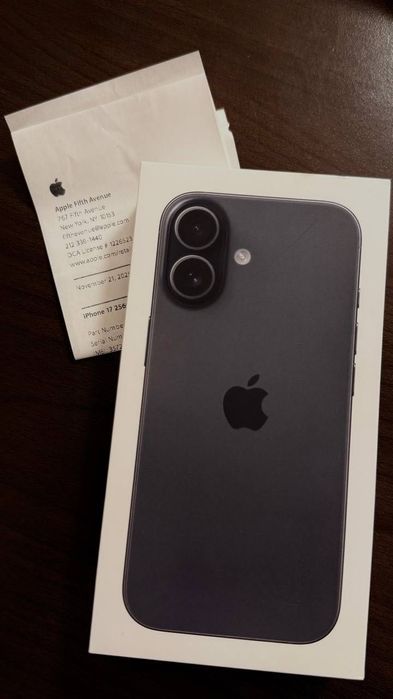Iphone 17, 256GB, negru