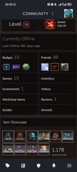 Продам стим аккаунт