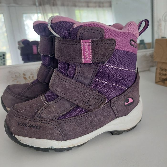 Viking, woden, Колев и Колев Детски зимни обувки и боти от естествен