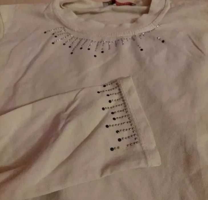 Bluzeset școală albe 134