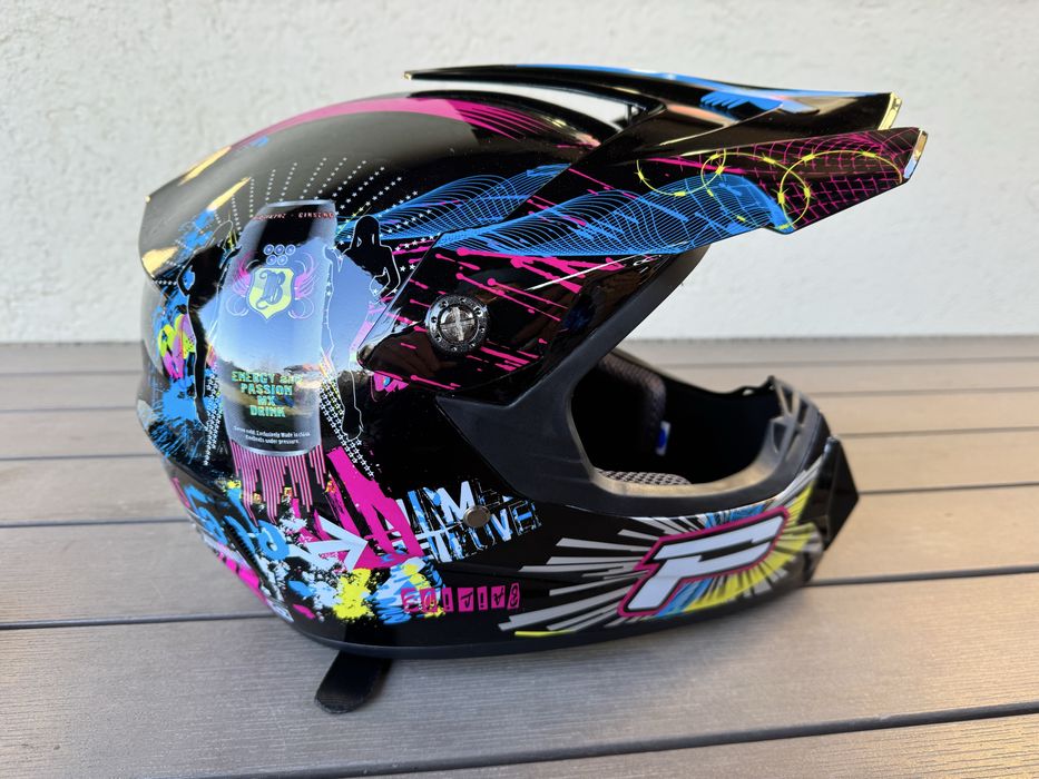 Casca moto atv cross pentru copii , marimea L , NOU