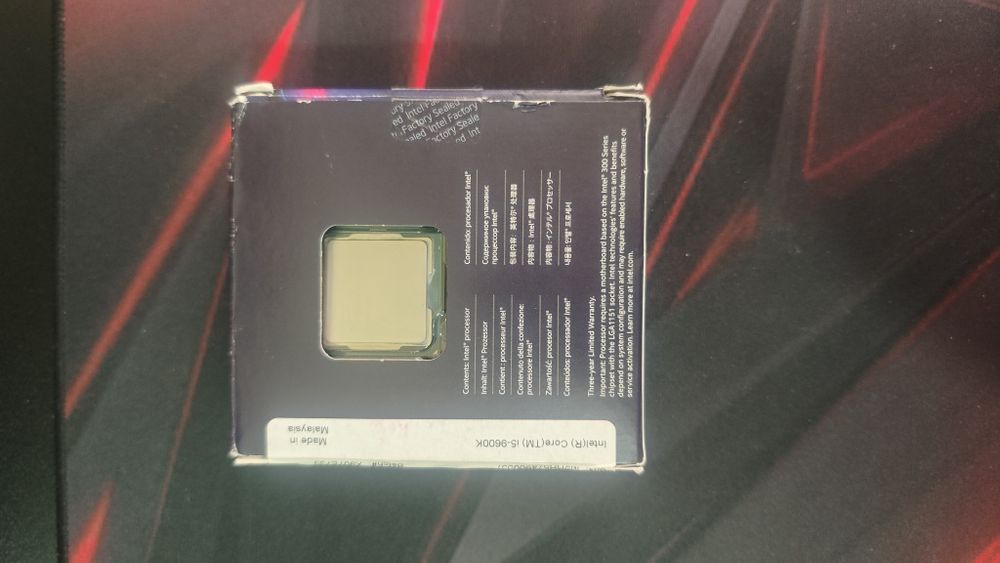 Продам Процессор I5 9600K
