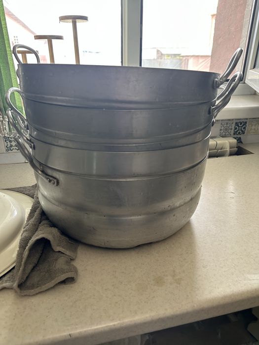 Мантаварка кастрюлі үлкен 3 табақ ет асатын