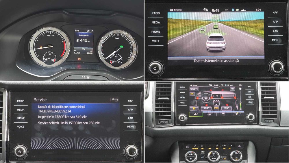 Skoda Kodiaq echipare Ambition, benzina, 110 kW, cutia de viteze DSG 7