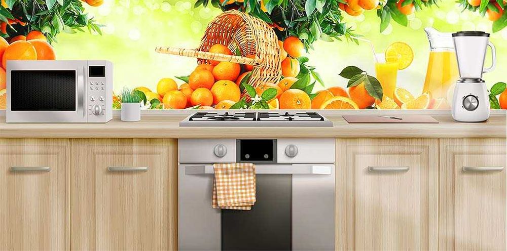 Ошхона фартуки, Oshxona fartuki, Кухонный фартук, Скинал, Панель