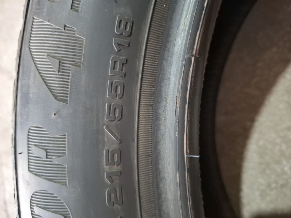4 Всесезонни гуми Goodyear 215/55/18 ДОТ23 7мм