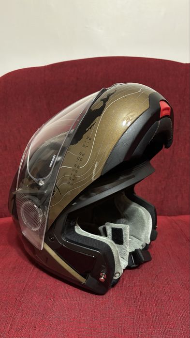Vand/schimb casca Schuberth C4 Pro, comunicatie Sena SC1 instalat