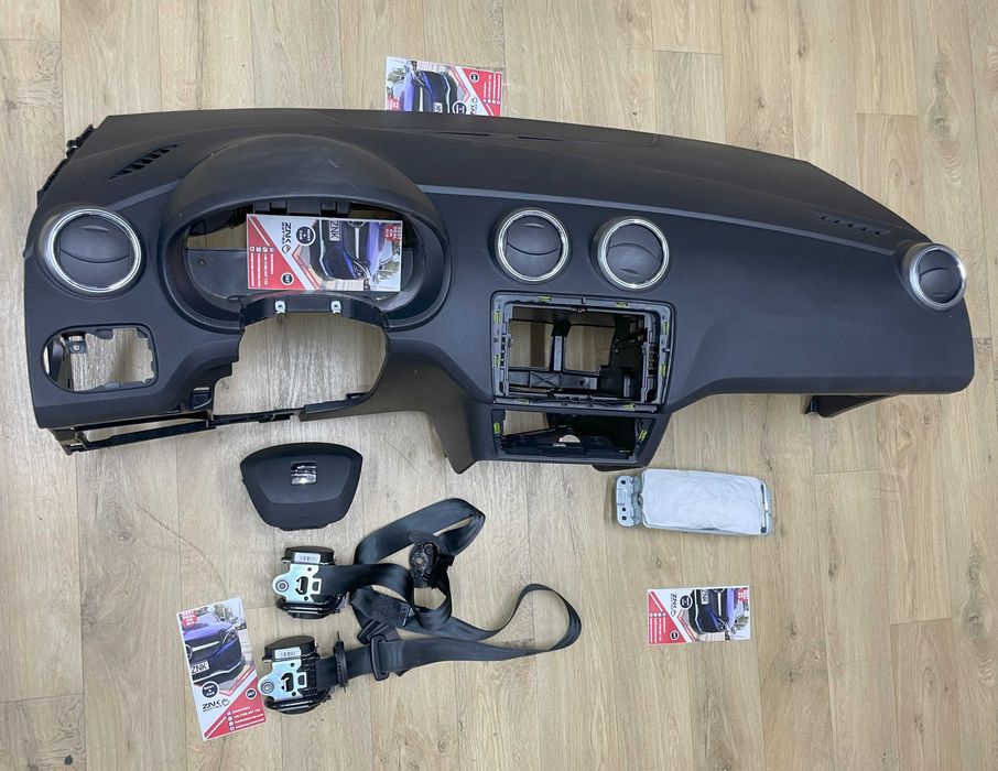 Seat Ibiza 2016 facelift - plansa de bord - kit airbag volan pasager