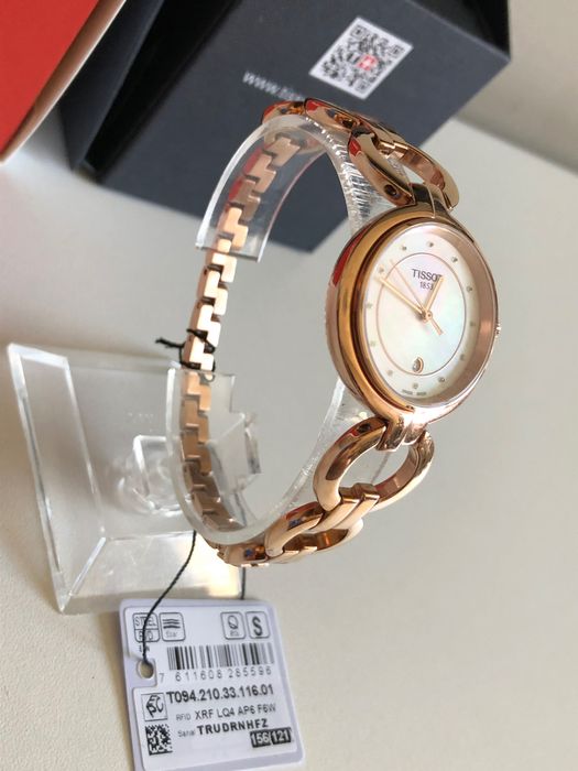 Ceas Tissot Flamingo Lady'S  Rose Gold Perlat