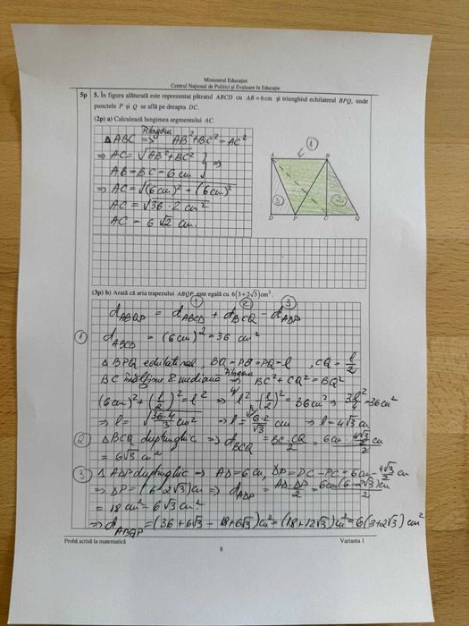 Meditații la matematică prin joacă și exerciții pt. gimnaziu IV-VIII