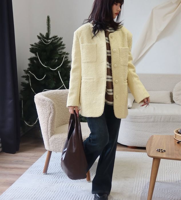 Полу пальто Корея