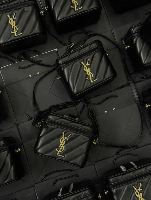 YSL дамска чанта куфарче