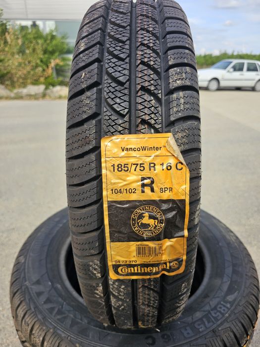 Anvelope M+S 185/75 R16 C Continental noi!