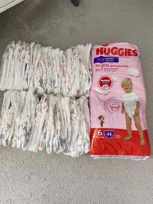 Scutece chilotel Huggies, Fetite, Marimea 6, 15-25 kg