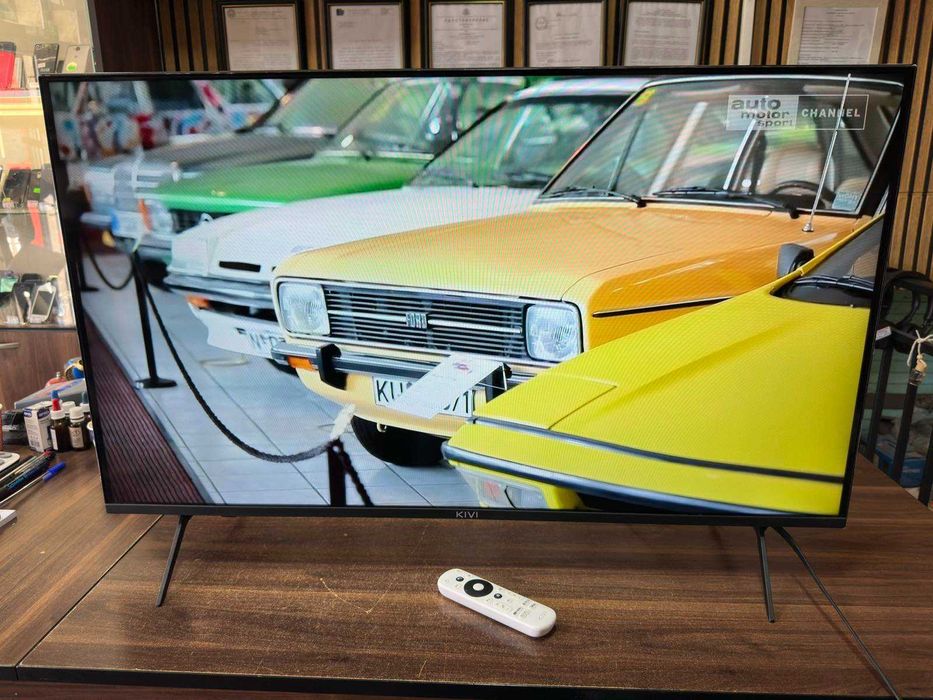 Телевизор KIVI LED 40F750NB, 40" (102 см), Smart Android TV, Full HD