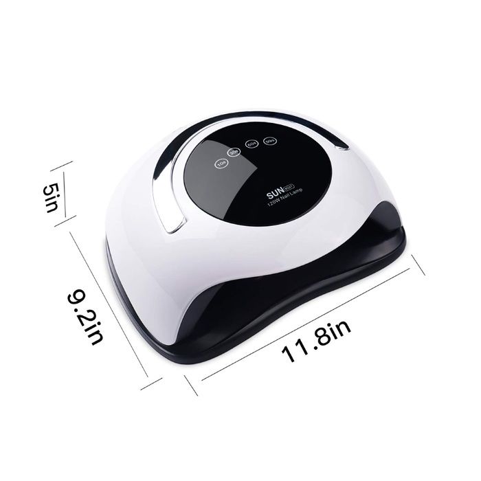 Lampa unghii UV LED 120w SUN BQ-5T, senzor, timer, display -PREMIUM