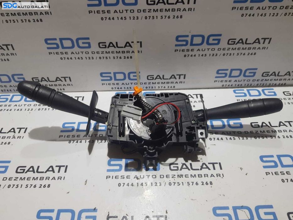 Ansamblu Panglica Spirala Banda Volan cu Maneta Manete Bloc Lumini Semnalizare Stergatoare Renault Symbol Thalia 2001 - 2012 Cod 8200542094