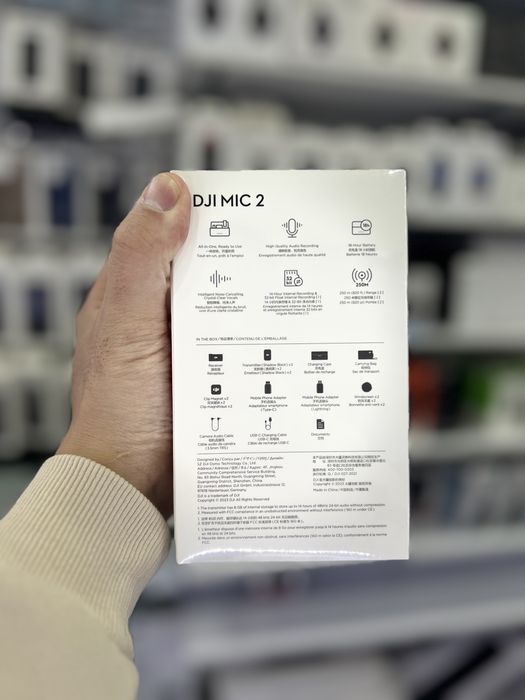 DJI mic 2 new generation есть в наличии