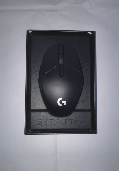 Mouse Gaming Logitech G303 Shroud Edition Wireless FullBox 75g Negru