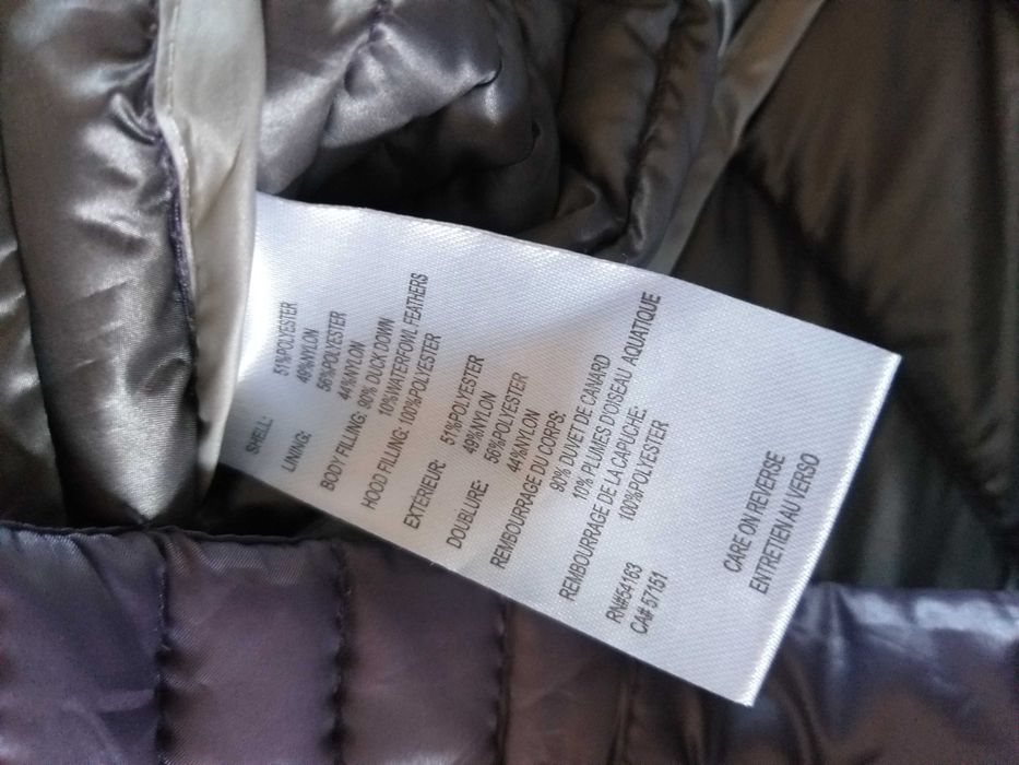 calvin klein - пухено дамско яке р-р XS