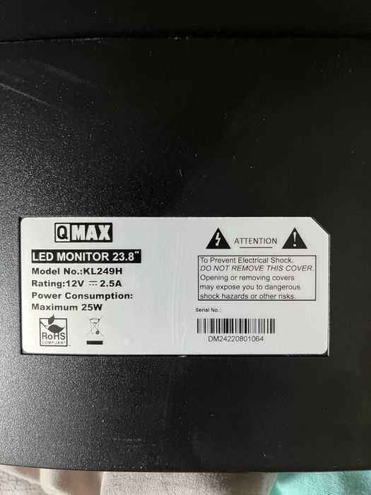 Монитор LED 23.8 75герц