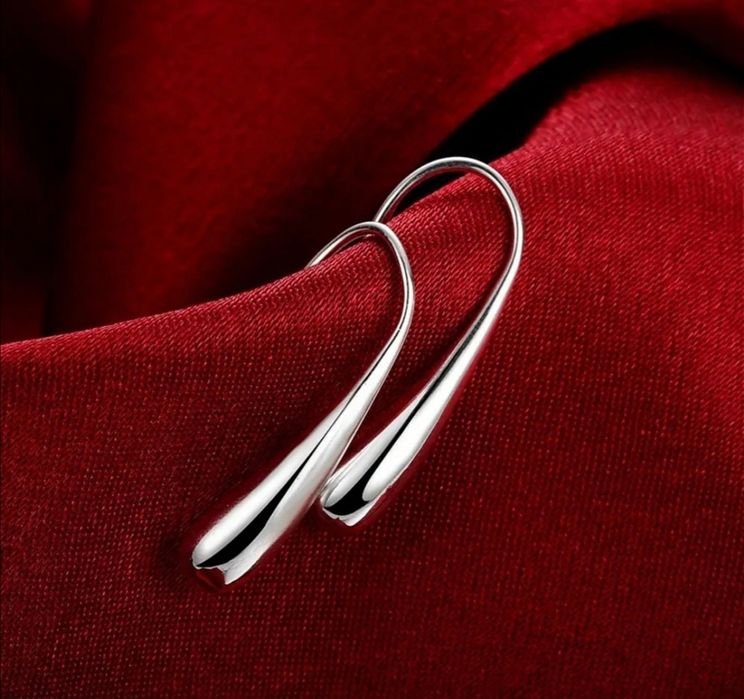 Серьги посеребрянные, ювелирный сплав