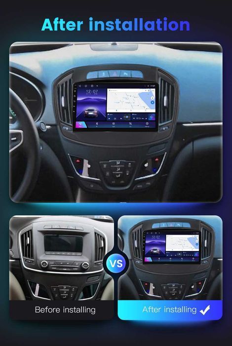 Navigatie Android 14 OPEL INSIGNIA 2013 -2017 1/8 Gb CarPlay + CAMERA