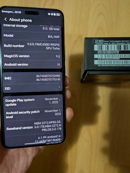 Honor Magic 6 pro, 512gb, garantie, schimb cu furca bicicleta Fox