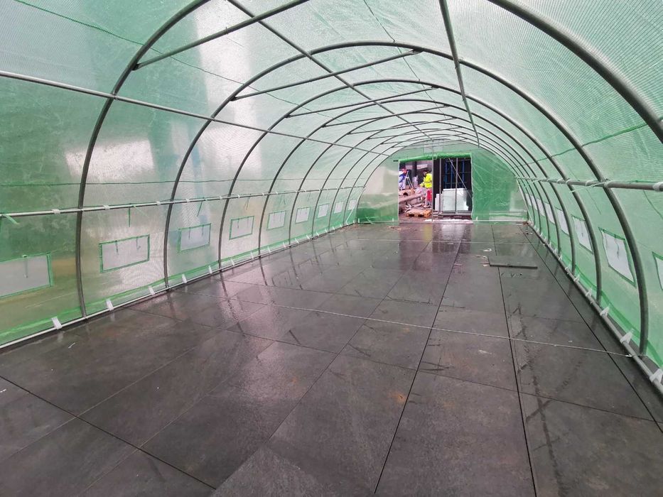 Solar solarii sera sere gradina - teava galvanizata. rm