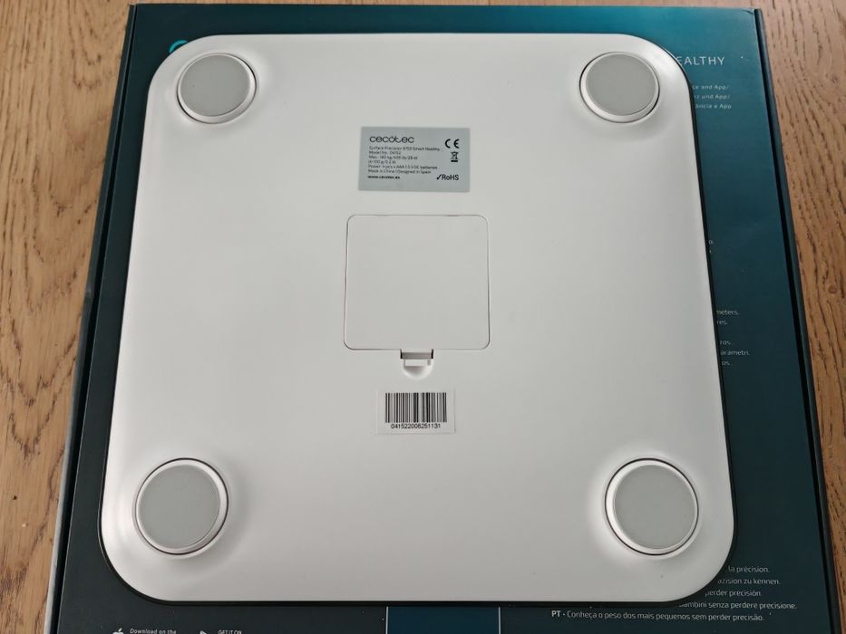 Cântar de baie smart Cecotec