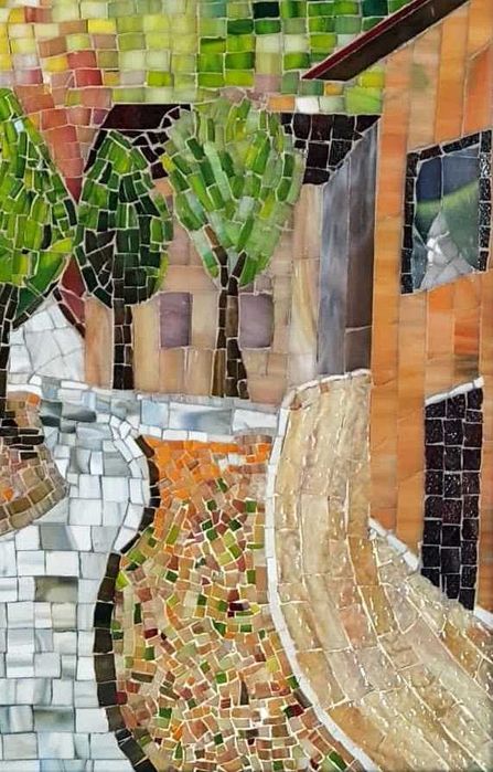 Картина - стъклена мозайка