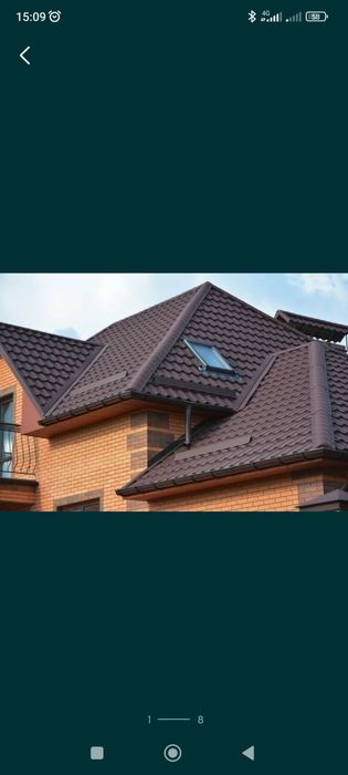 Металлочерепица крыша черепица шатыр шифер кровля