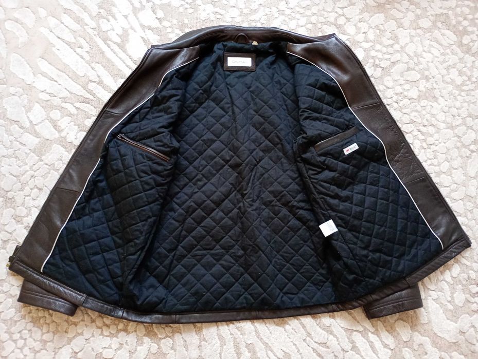 Calvin Klein мъжко кожено яке от естествена кожа XLT