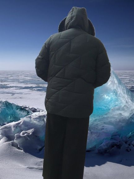 Куртка зимняя размер 52