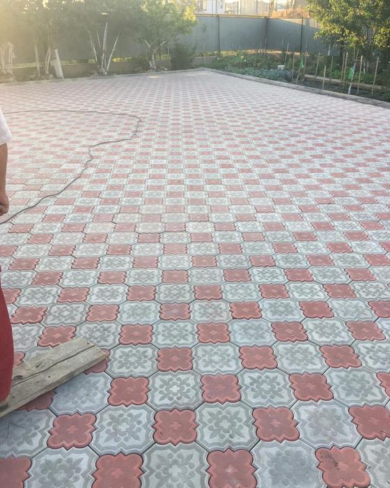 Укладка брусчатка