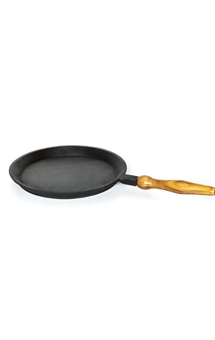 Сковорода блинная, чугунная, со съёмной ручкой