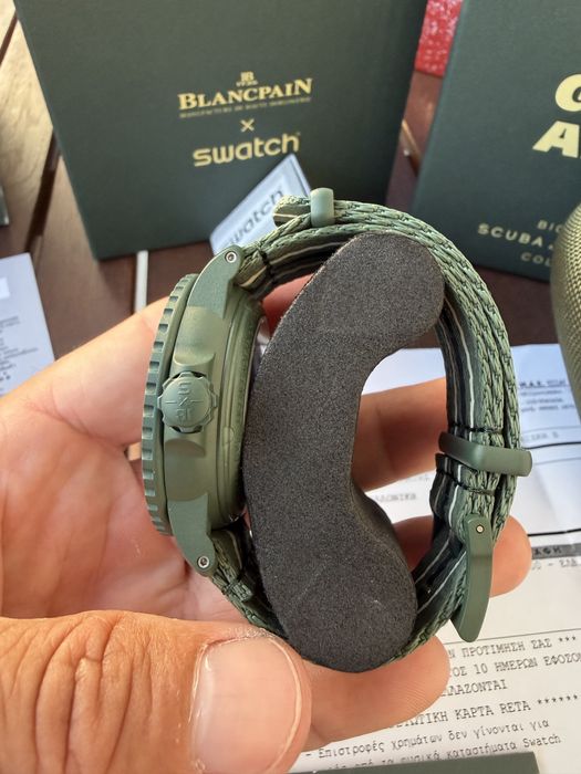 Blancpain x Swatch Scuba Fifty Fathoms "Green Abyss"