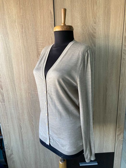 Andre Maurice кашмир и коприна cashmere кашмирена жилетка пуловер М