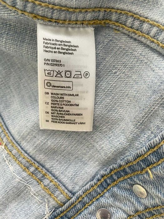 Geaca blugi unicat făcută pe comandă, Levi's, Tommy Hilfiger