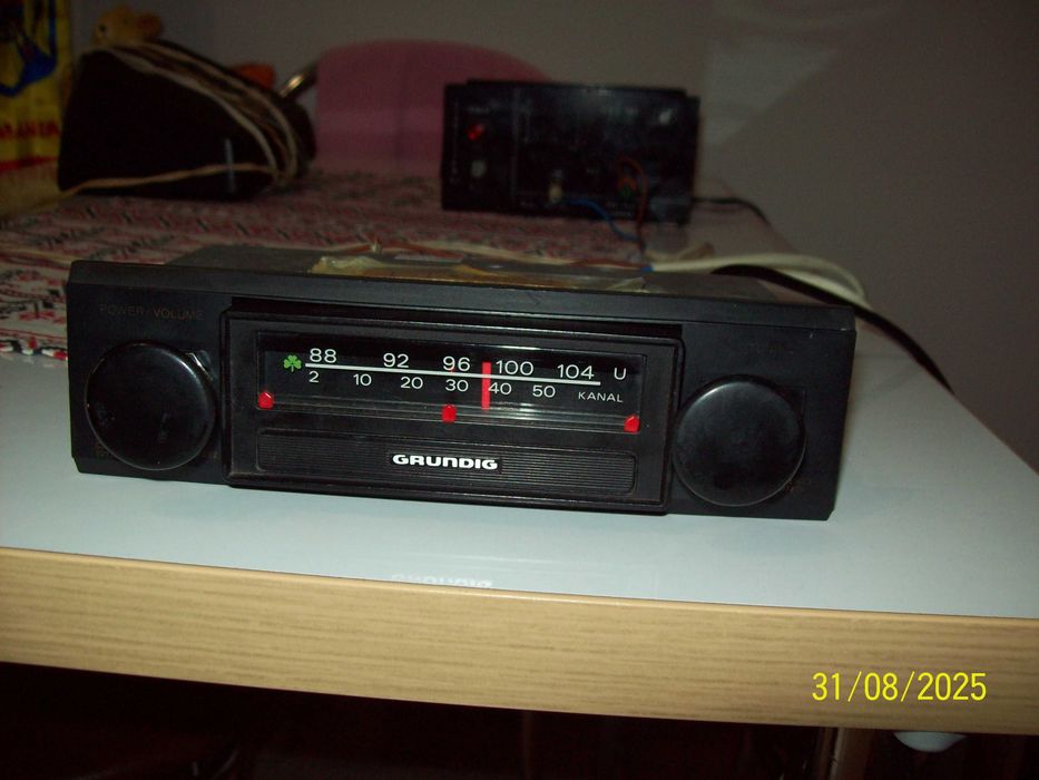 Radio auto epoca Grundig Weltklang WK 1010 Volkswagen Kafer Beetle BUS