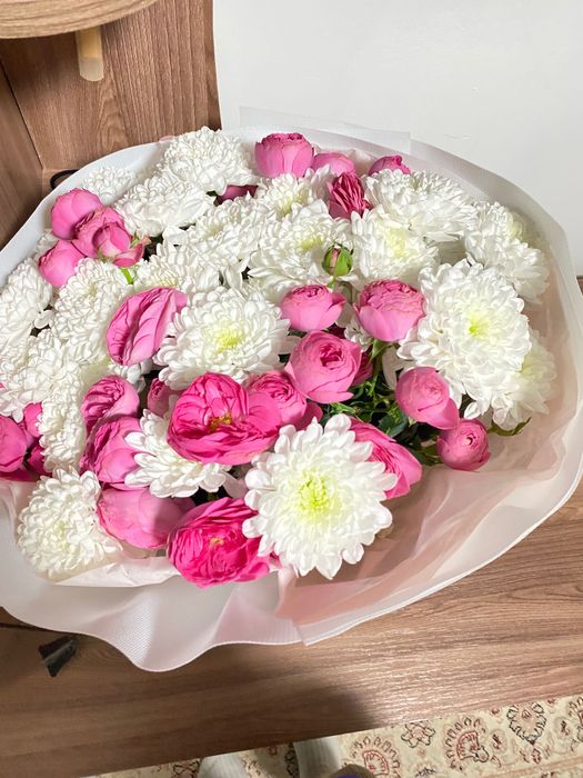 Цветы  за 10000тг