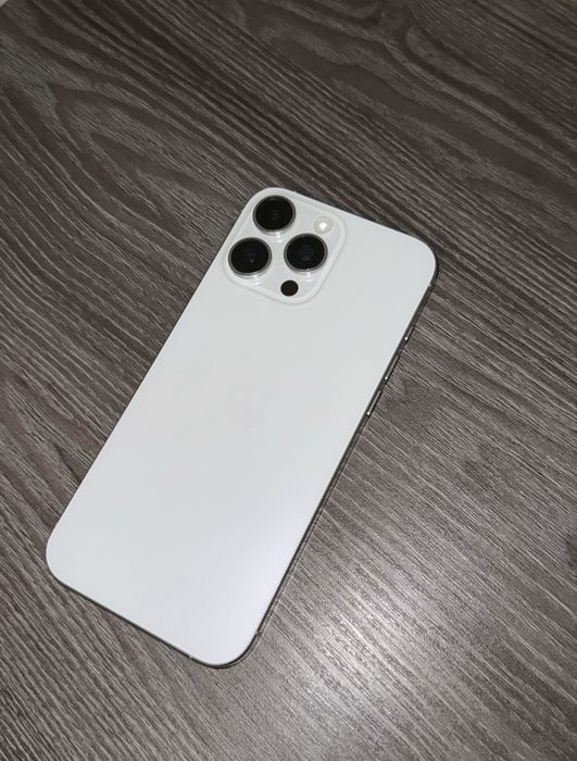 Айфон 16 Про Макс 100% White titanium 256Гб Esim