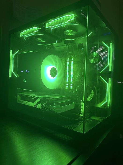 Компютър + монитор: 3060 ti 5 5600x