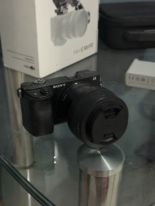 Sony a6400 с коробкой, 3 батареи, nd фильтр