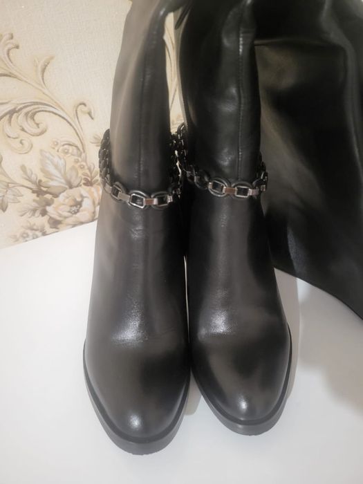 Сапоги зимние натуралка