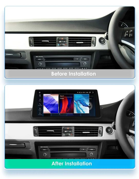 Мултимедия Android 14 за BMW 3 E90 E91 92 93 (05-13г) CARPLAY
