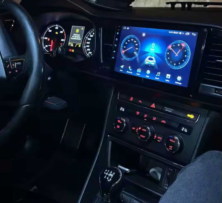 Navigație Android CarPlay Seat Leon 3 2013-2019